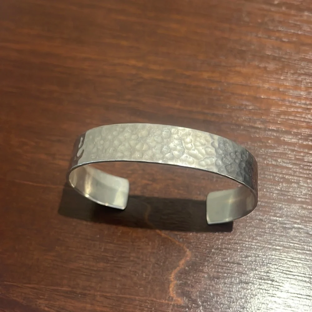 Bulk 3 sterling silver cuff bracelet - Picture 2 of 8
